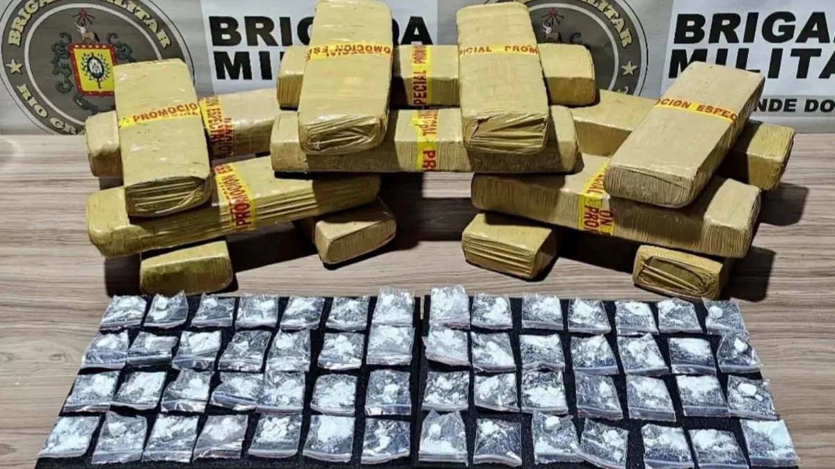 Homem é preso com 14 kg de maconha em Guaporé
